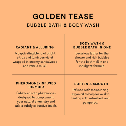 Bubbli - Golden Tease Bubble Bath &amp; Body Wash