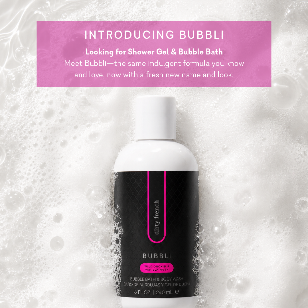 Bubbli - Dirty French Bubble Bath &amp; Body Wash