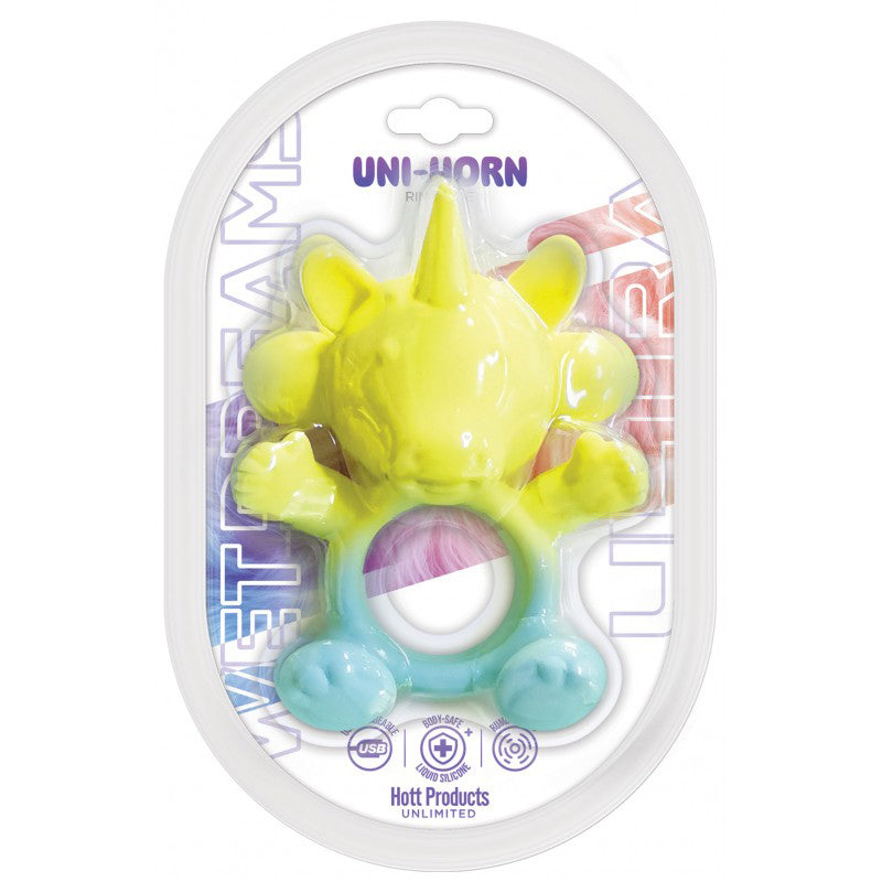 Uni-Horn Cock Ring Vibe - Wet Dreams Ultra HOTT PRODUCTS