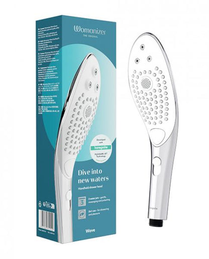 Womanizer Wave Shower Head - 3 Unique Water Jets for Ultimate Self-Care &amp; Pleasure Experience - SP BOUTIQUE