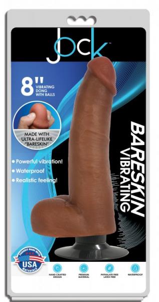 Jock Bareskin Consolador Vibrador Con Bolas