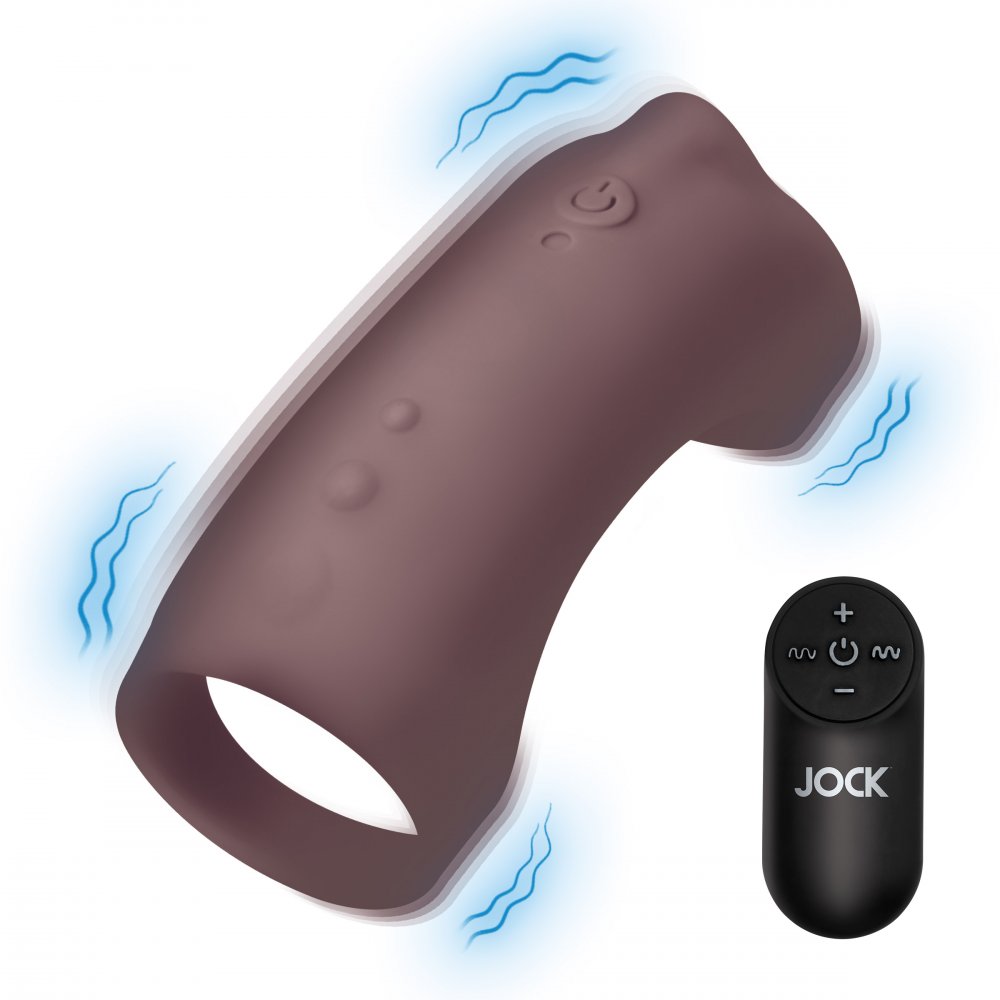 Vibrating Silicone Penis Sleeve CURVE TOYS