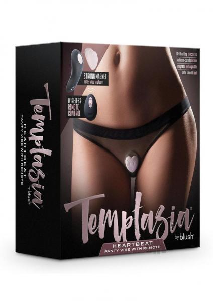 Temptasia Heartbeat Vibrador de bragas de silicona recargable