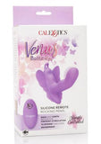 Venus Butterfly Remote Rocking Penis Vibrador Púrpura