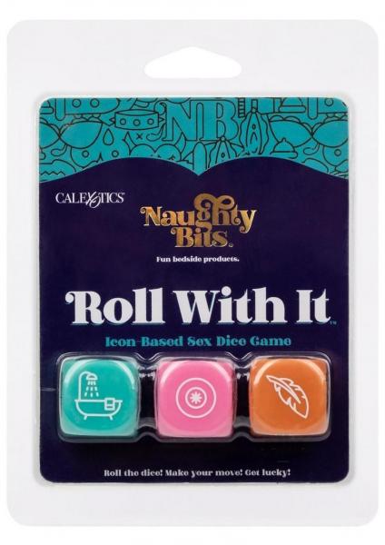 Naughty Bits Roll with It Juego de dados sexuales basado en iconos