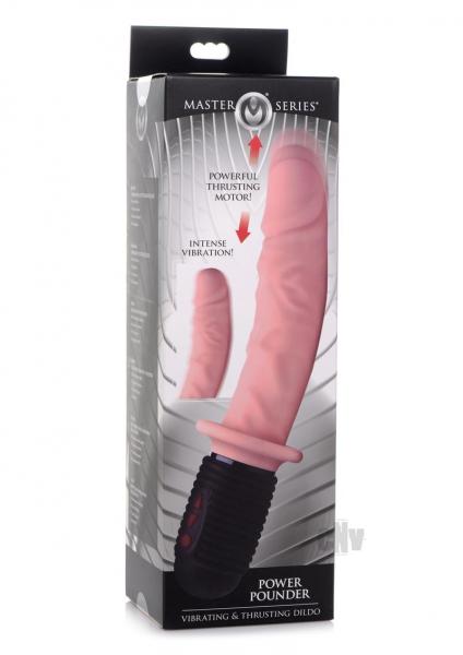 Power Pounder Vibrating And Thrusting Silicone Dildo SP