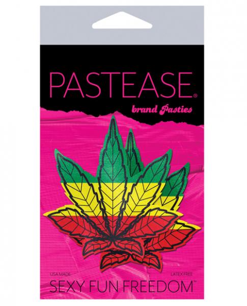 Pastease Marijuana Leaf Rasta Weed Pasties