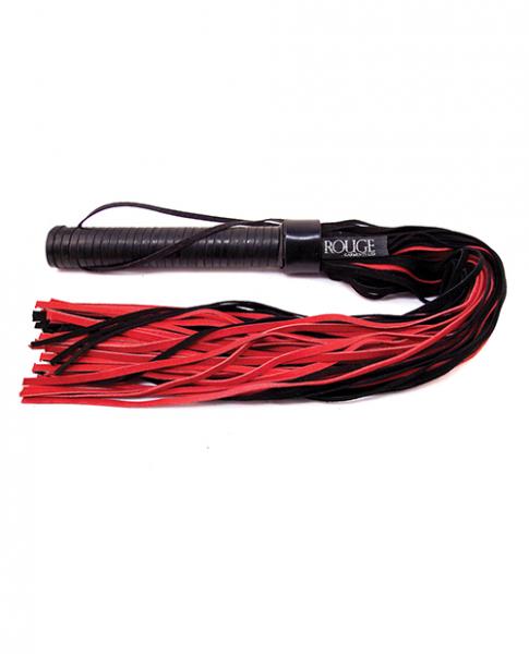 Black and Red Suede Flogger - SP BOUTIQUE