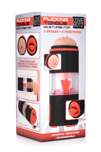 LoveBotz Flicking Tongue Masturbator XR BRANDS