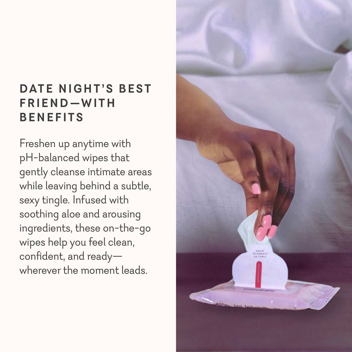 Cleanse With Benefits Tingling Cleansing Wipes
