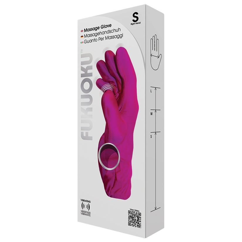 Fukuoku Five Finger Vibrating Massage Glove-Right Hand DEEVA