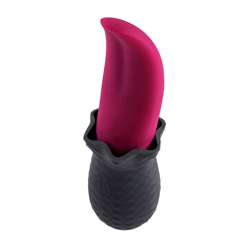 Selopa Vibromasseur pour langue rechargeable en silicone