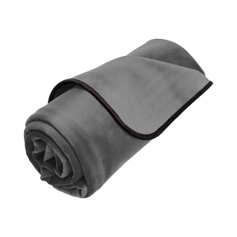 Liberator Fascinator – Travel Throw for Comfort &amp; Relaxation Grey LIBERATOR