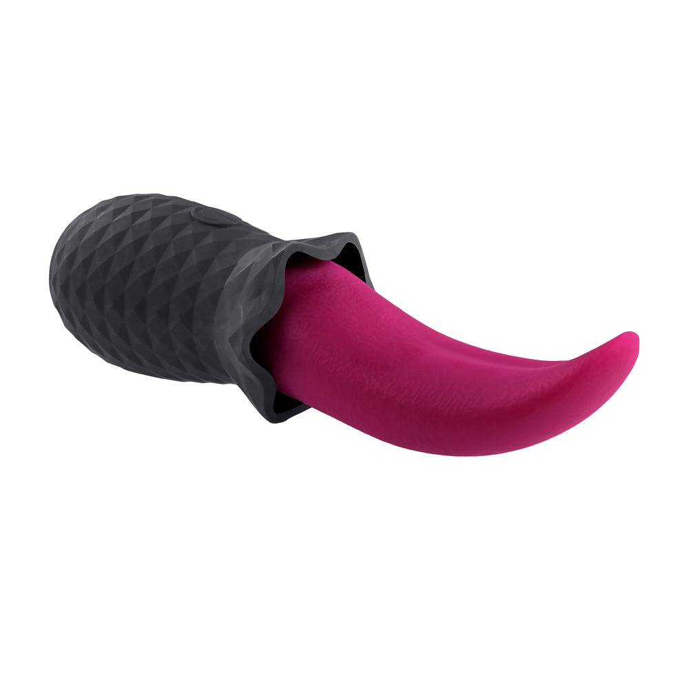 Selopa Vibromasseur pour langue rechargeable en silicone