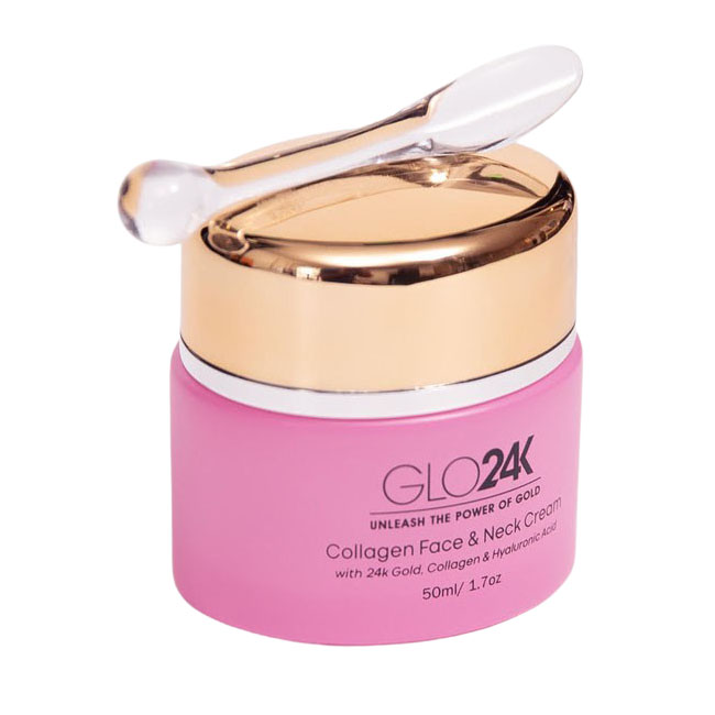 GLO24K Collagen Face &amp; Neck Cream With 24k Gold 