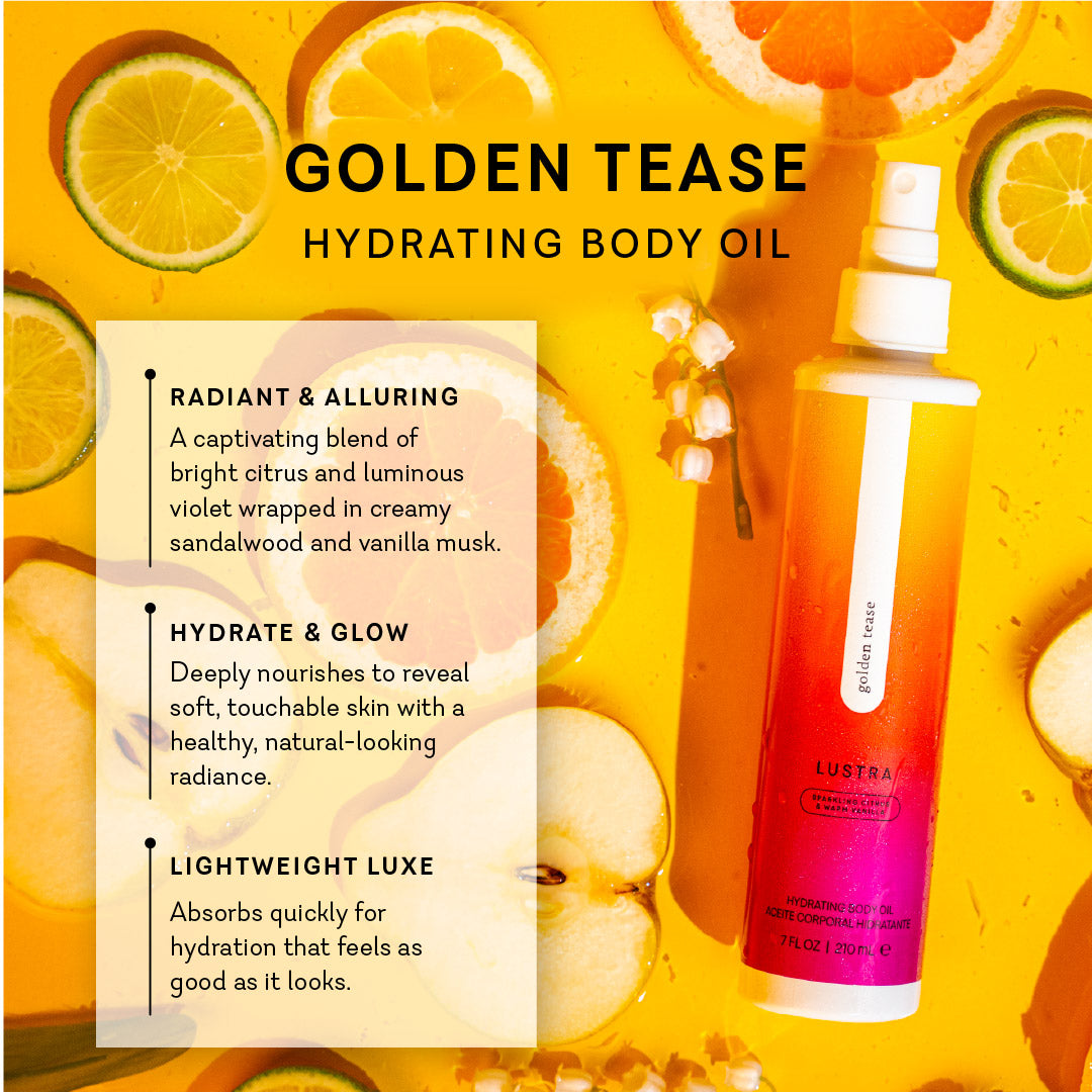 Lustra - Golden Tease Hydrating Body Oil