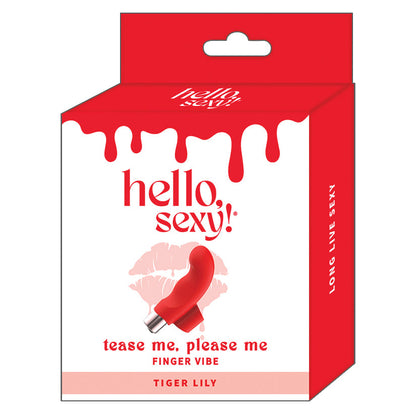 Hello Sexy Tease Me Please Me Finger Vibe VOODOO