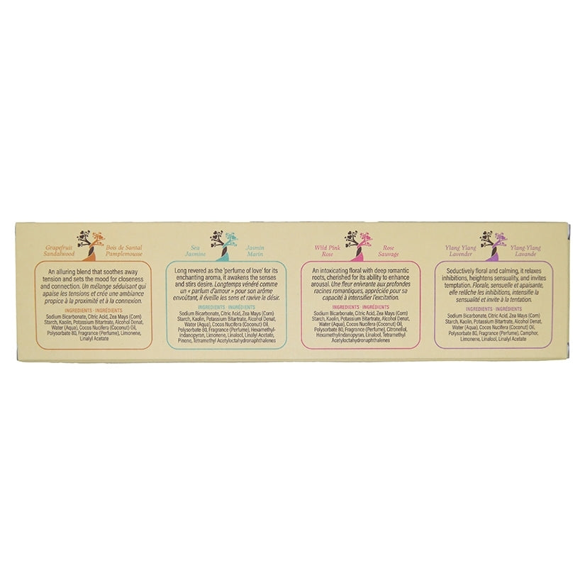 Earthly Body at Night Aphrodisiac Collection Bath Fizzer Set