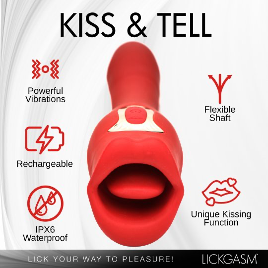 Lickgasm Kiss &amp; Tell Pro Dual-Ended XR LLC