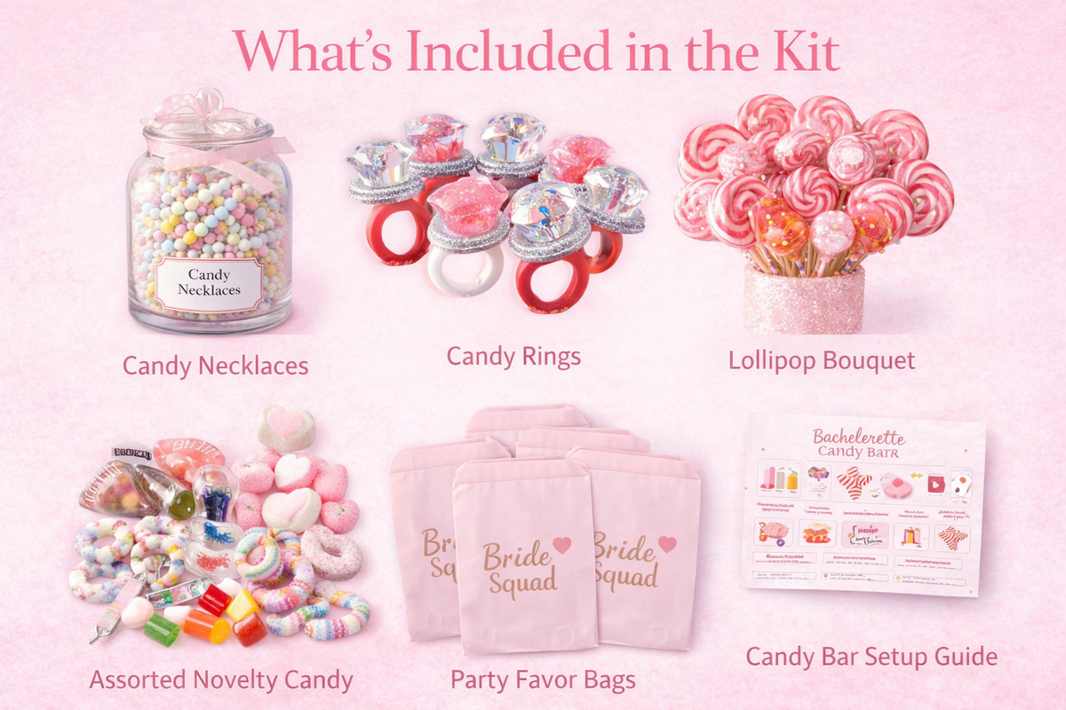 SP Boutique Bachelorette Candy Bar Kit