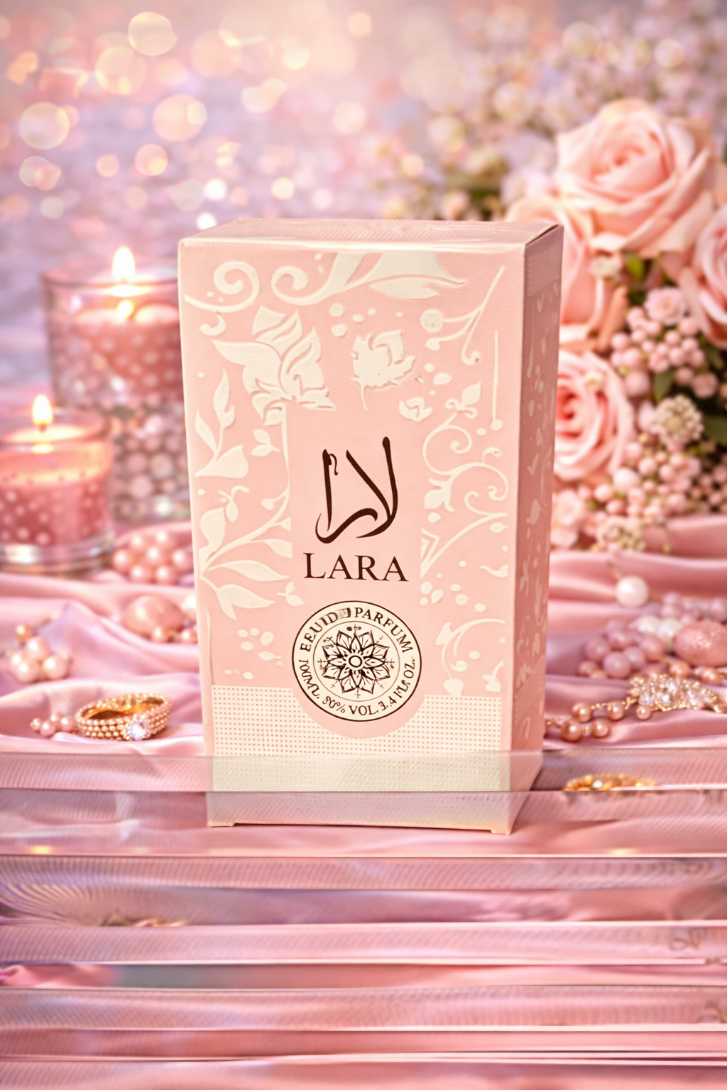 Lara Pink Spray Perfume Eau De Parfum For Women