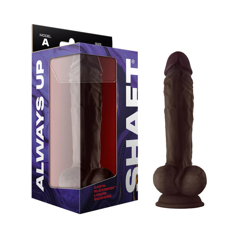 Shaft Model A Liquid Silicone Dong with Balls 10 inch SHAFT