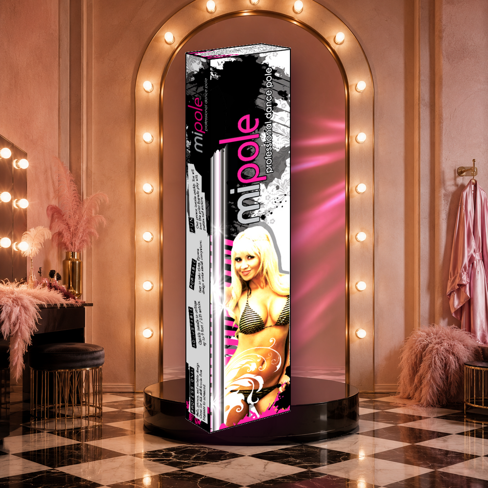 MI-Pole Professional Dance Pole 9ft/Pads