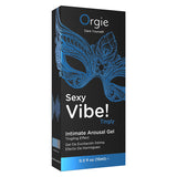 Orgie Sexy Vibe ! Gel d'excitation intime à sensations fortes