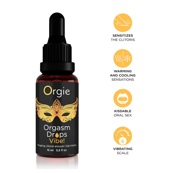 Orgie Orgasmic Drops Vibe-Peach In Syrup ORGI
