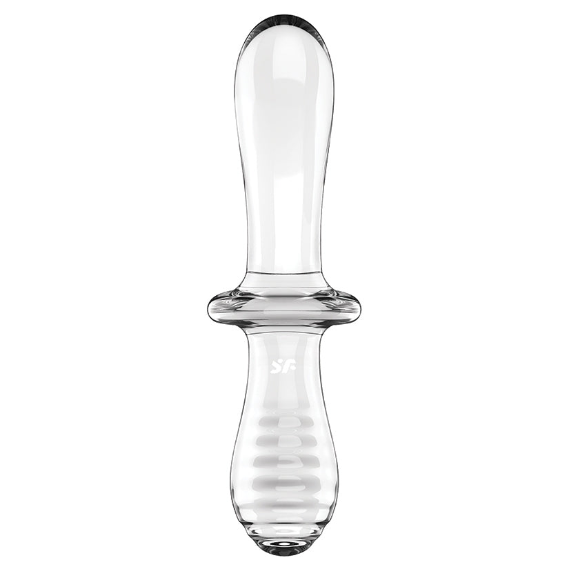 Satisfyer Double Crystal Glass Dildo SATISFYER