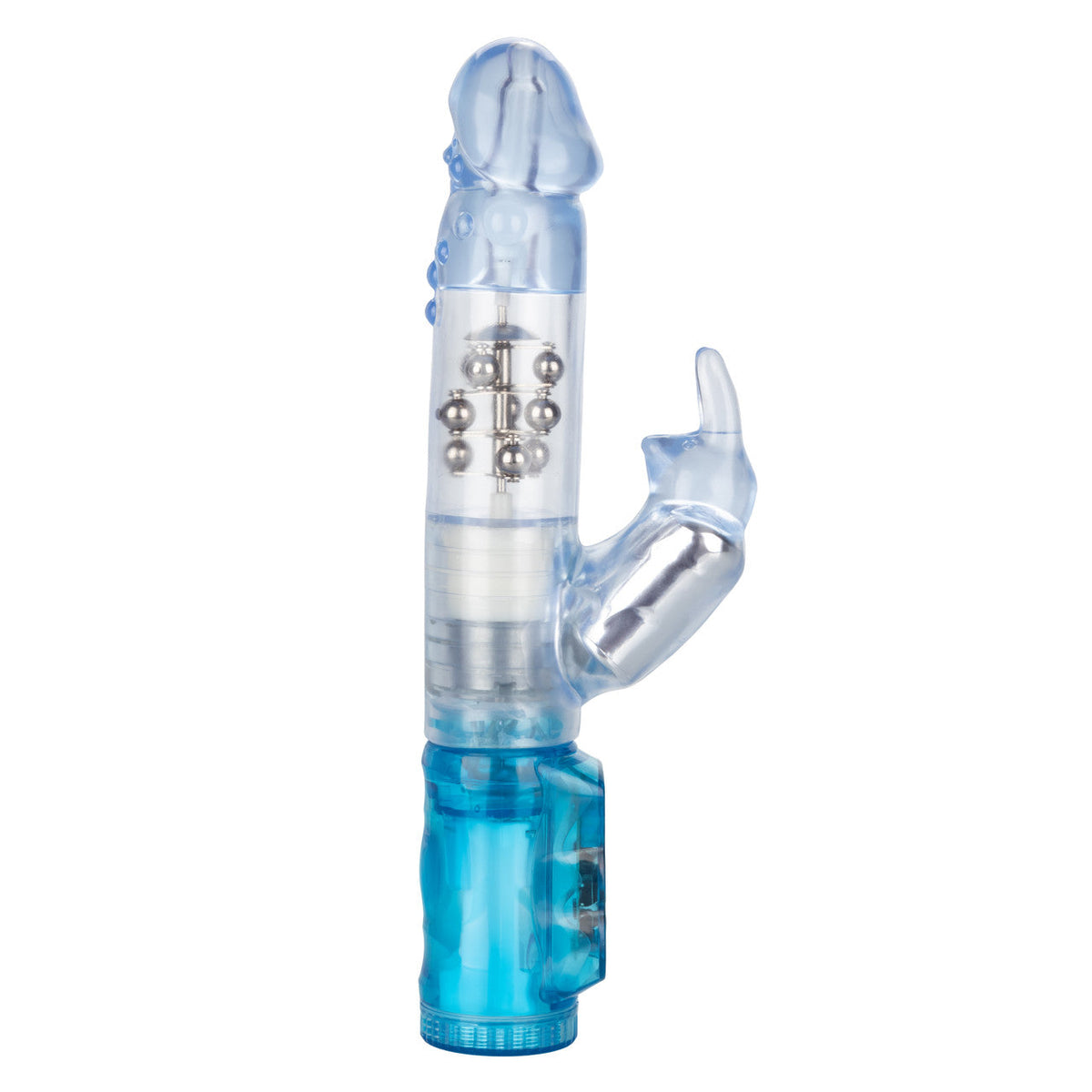 Waterproof Jack Rabbit Vibrator - 3 Vibration Speeds, Reversible Rotation &amp; Clitoral Teaser, 4.75" - SP BOUTIQUE