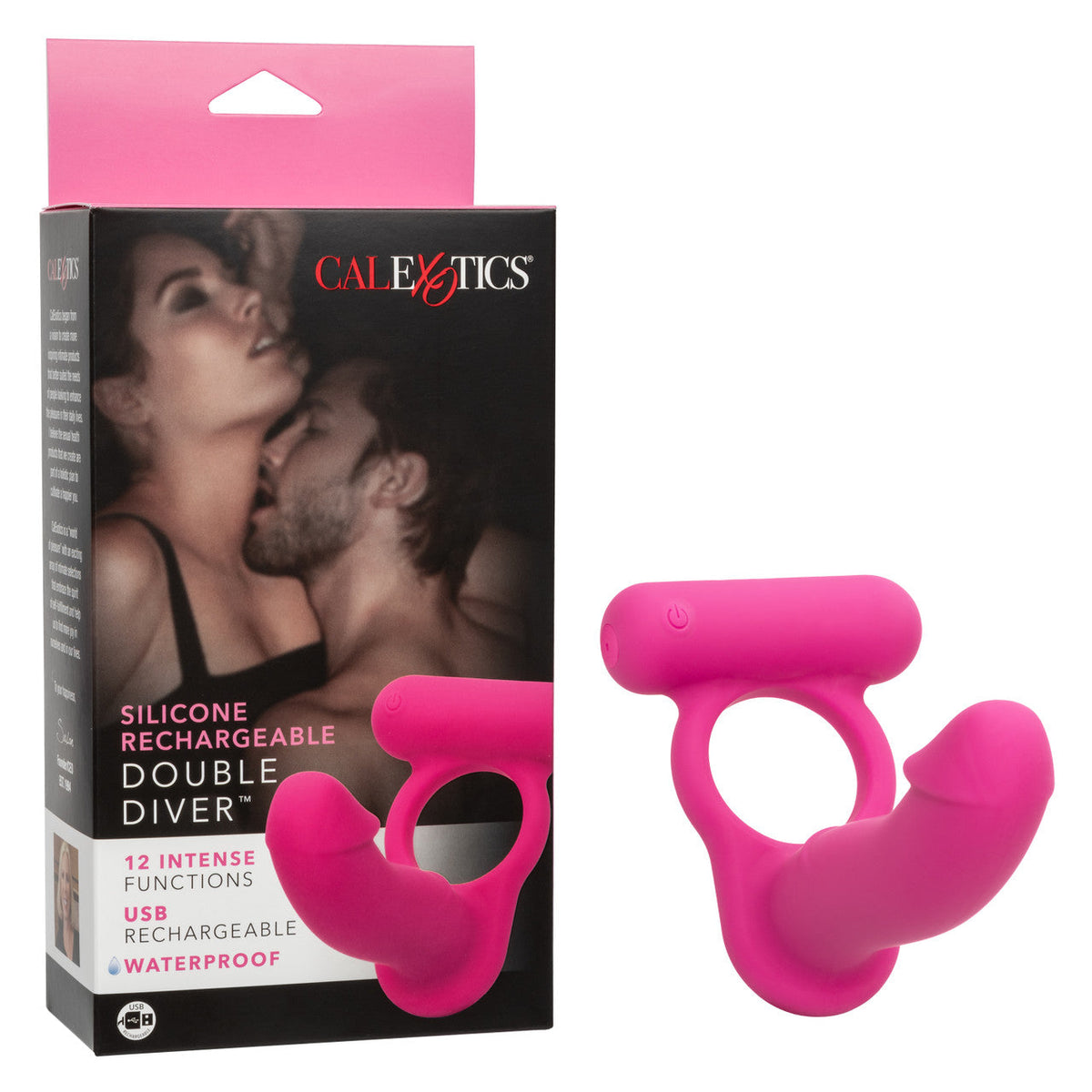 Silicone Rechargeable Double Diver CALEXOTIC