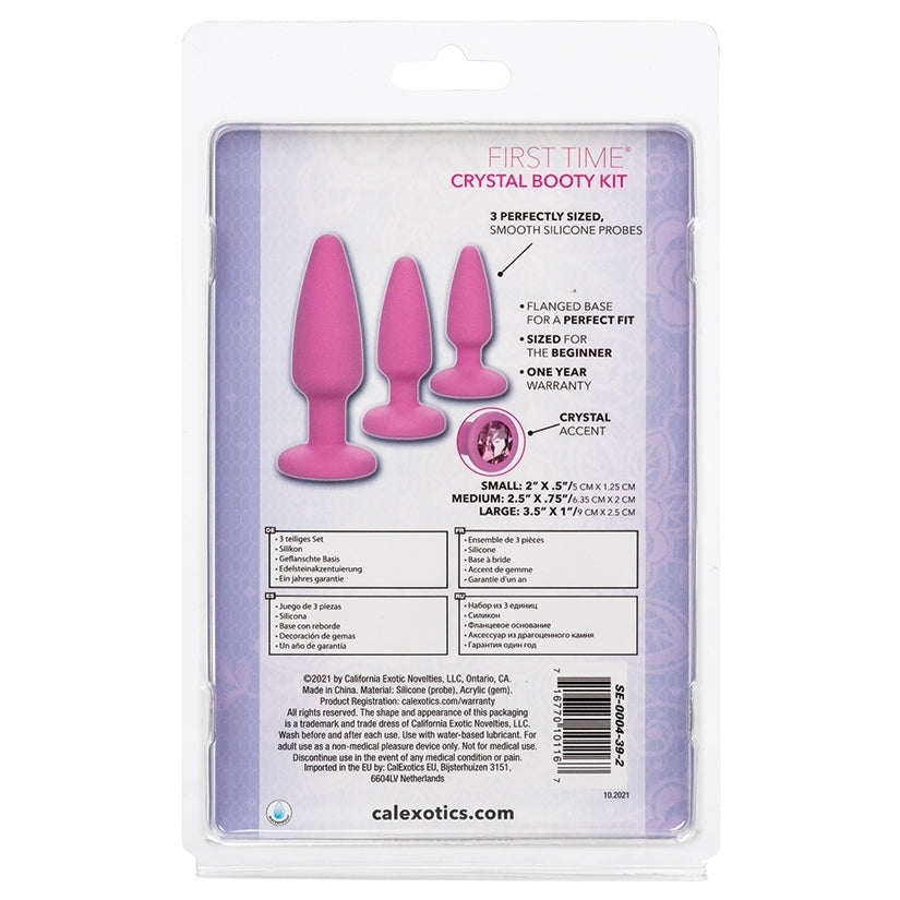 First Time Crystal Booty Kit CALEXOTIC
