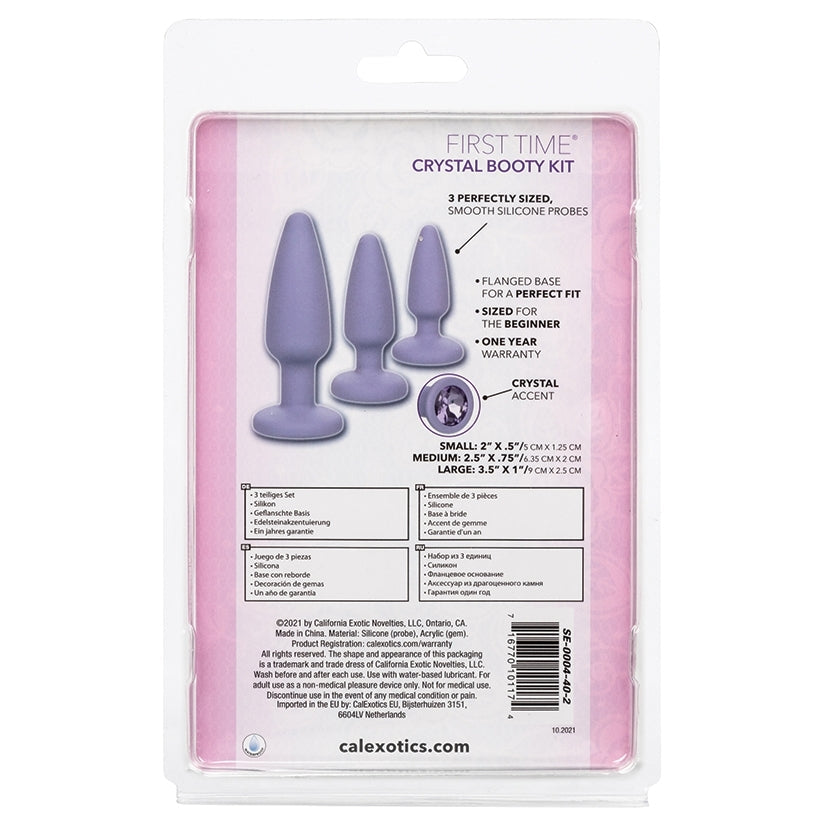 First Time Crystal Booty Kit CALEXOTIC
