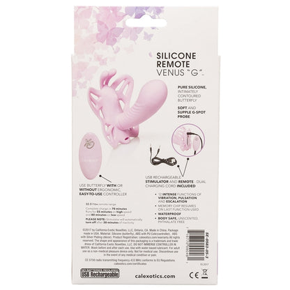 Venus Butterfly Silicone Remote Venus "G" CALEXOTIC