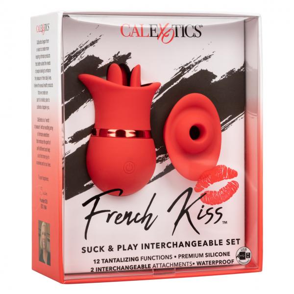 French Kiss Suck &amp; Play Set CALEXOTIC