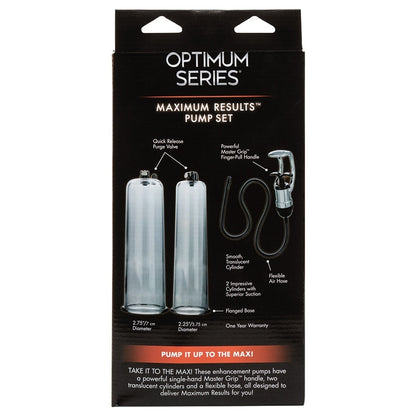 Optimum Series Maximum Results Pump Set CALEXOTIC