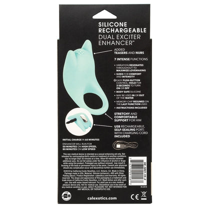 Silicone Rechargeable Dual Exciter Enhancer CALEXOTIC