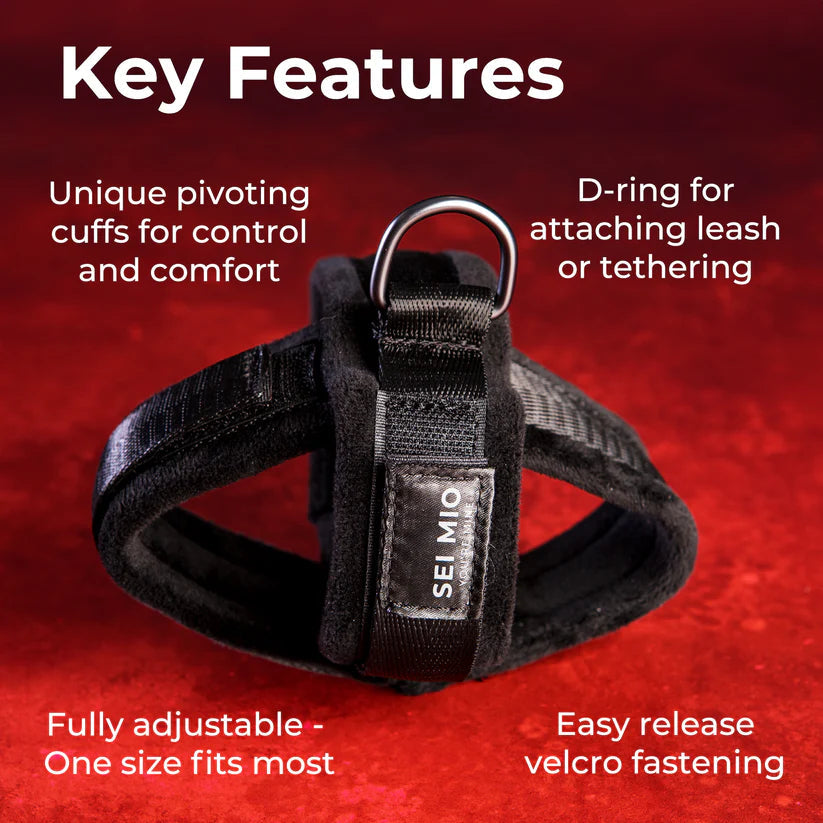 SEI MIO Cross Purposes Unique Over-Wrap Cross Cuff Restraints CREATIVE CONCEPTIONS