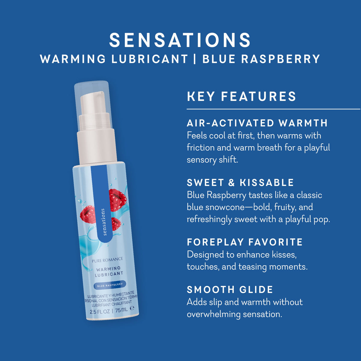 Sensations Warming Lubricant