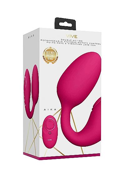 Aika Dual Motor Vibrating Love Egg - 10 Functions, Waterproof &amp; Remote Control - SP BOUTIQUE