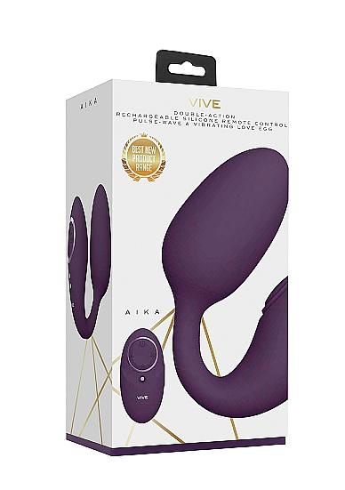 Aika Dual Motor Vibrating Love Egg - 10 Functions, Waterproof &amp; Remote Control - SP BOUTIQUE