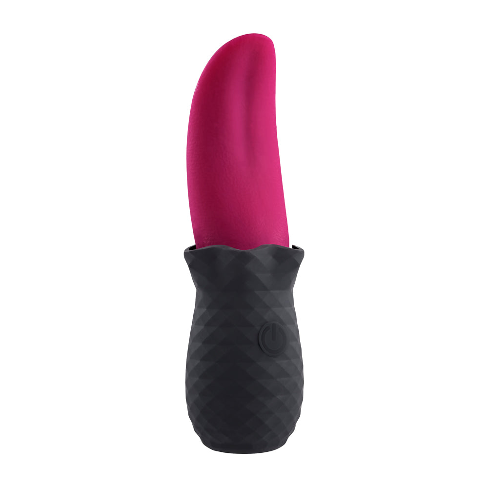 Selopa Vibromasseur pour langue rechargeable en silicone