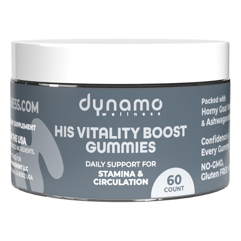 His Vitality Gummies SCREAMING O