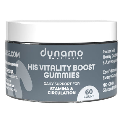 His Vitality Gummies SCREAMING O