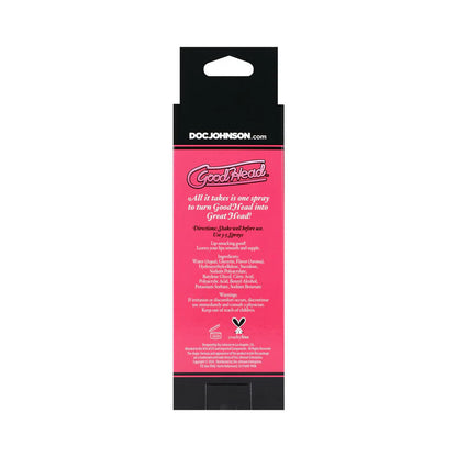 GoodHead Juicy Head Dry Mouth Spray DOC JOHNSON