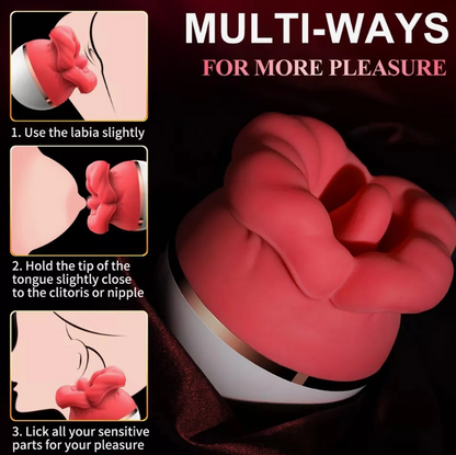 Big Mouth Mystical Tongue Licking &amp; Suction Vibration SP BOUTIQUE