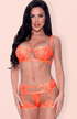 Magic Silk Rude Awakening Balconette Bra & Stirrup Thong Set EXPOSED