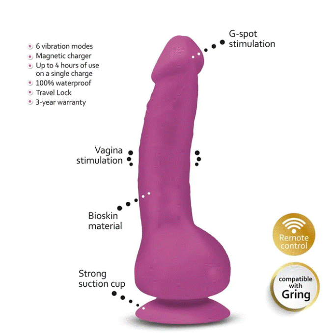 Consolador Vibrador Gvibe Greal Mini