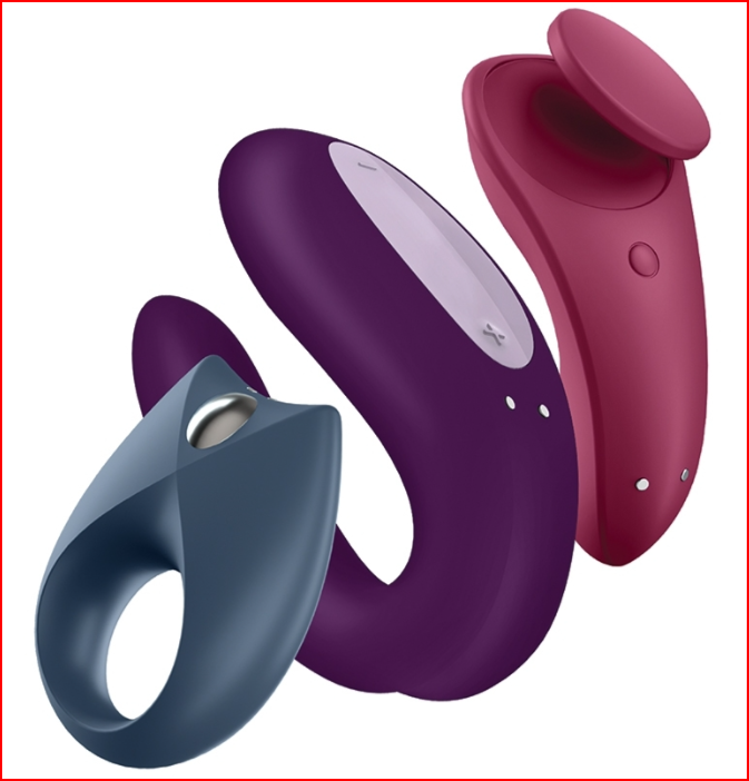 Partner Box 3 (Sexy Secret + Double Joy + Royal One) SATISFYER